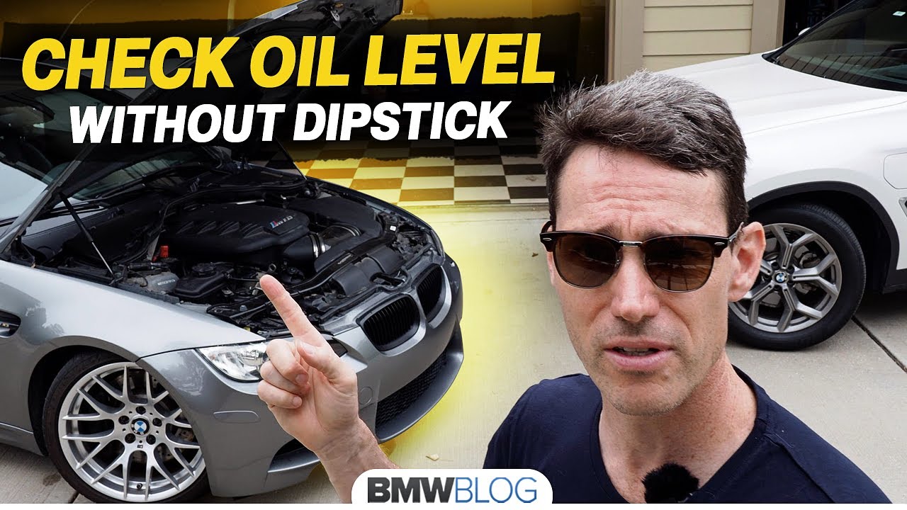 Как проверить уровень масла BMW