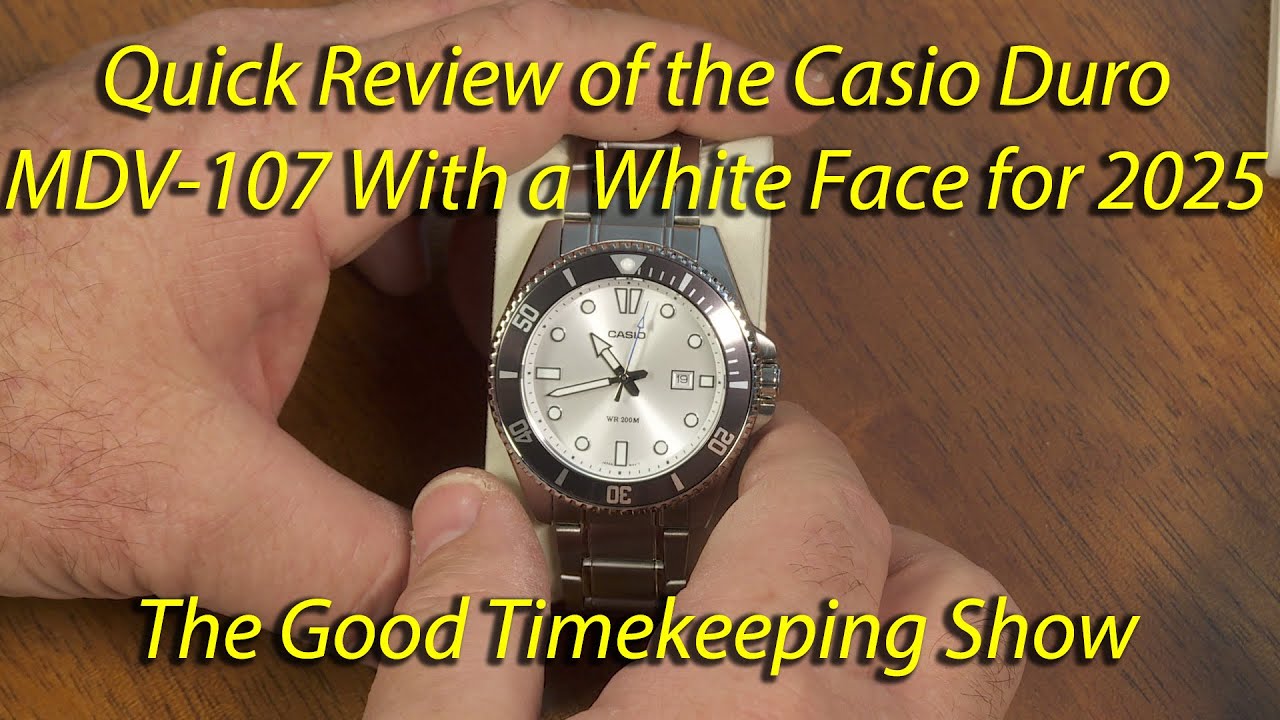 Quick Review Casio Duro MDV-107D-7AVDF with 