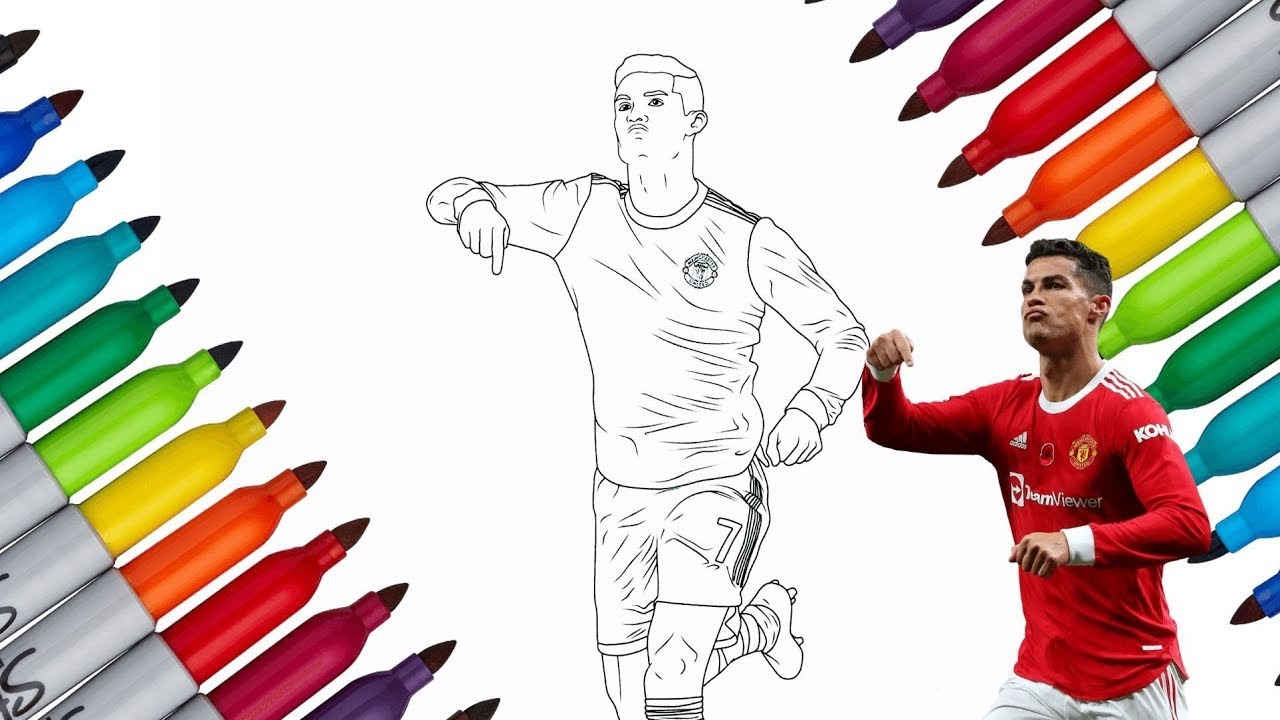 Shades of Ronaldo: The Coloring Masterpiece!