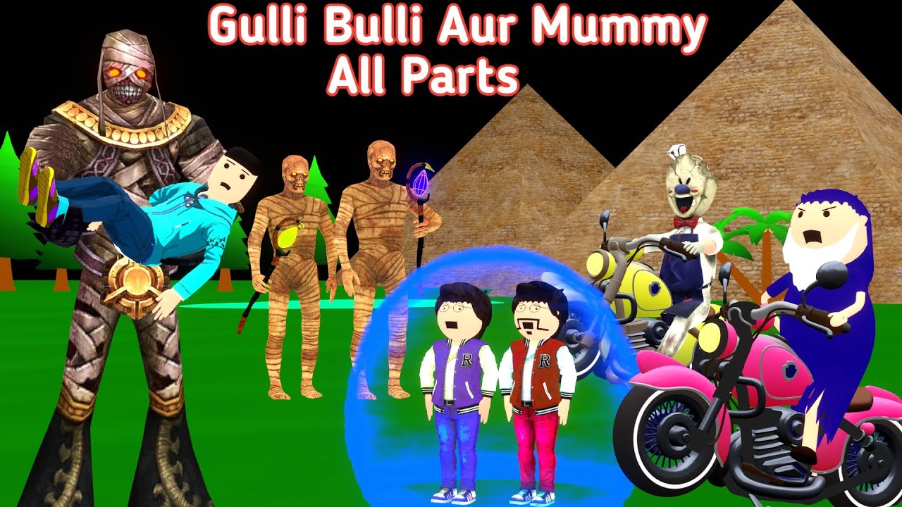 Gulli Bulli Aur Mummy Horror Story | Gulli Bulli Cartoon | Gulli Bulli Baba Cartoon