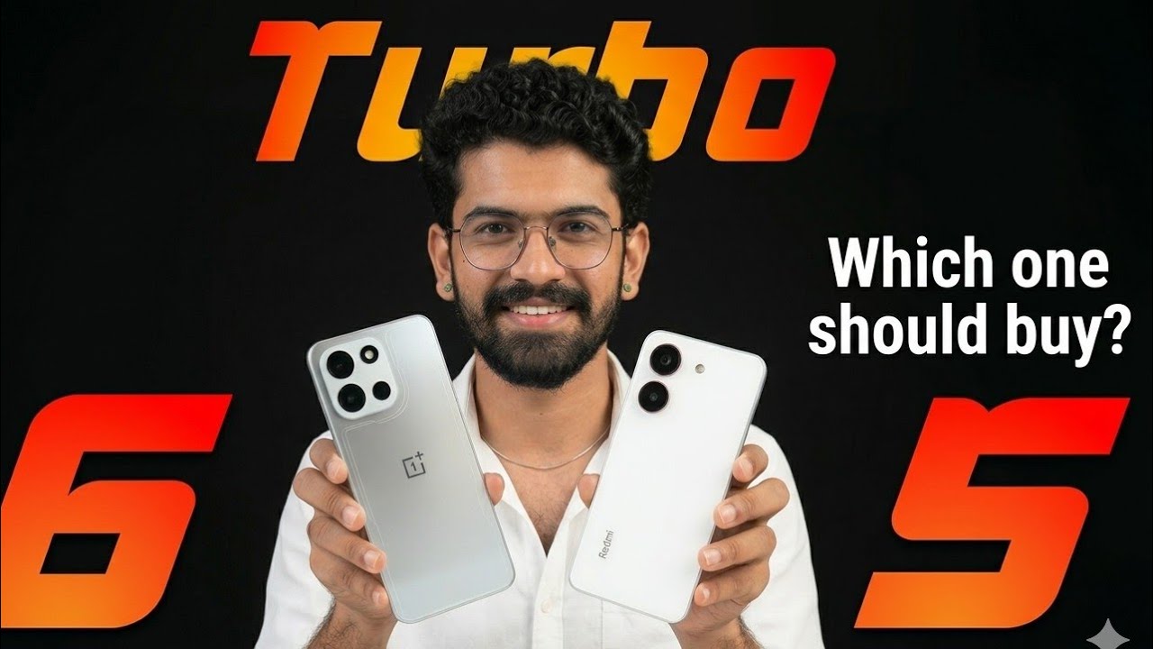 Turbo 6 против Turbo 5 – какой из них стоит купить? 🤔 #oneplusturbo6 против #redmiturbo5