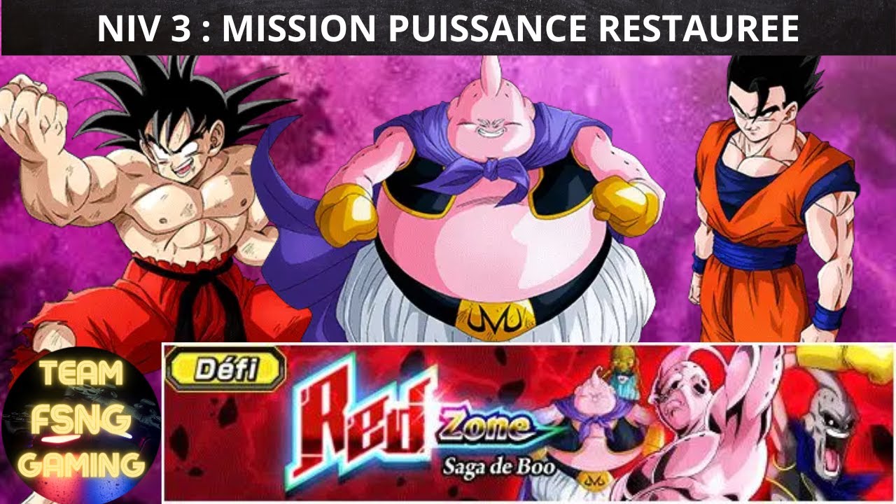 ON EST INTOUCHABLE !!!! | RED ZONE SAGA DE BOO NIV 3 EN TEAM PUISSANCE RESTAUREE NO ITEMS