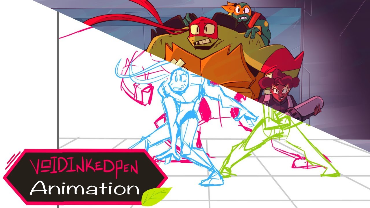 Running The Gauntlet Animatic - Fan Rise Of The TMNT Storyboard