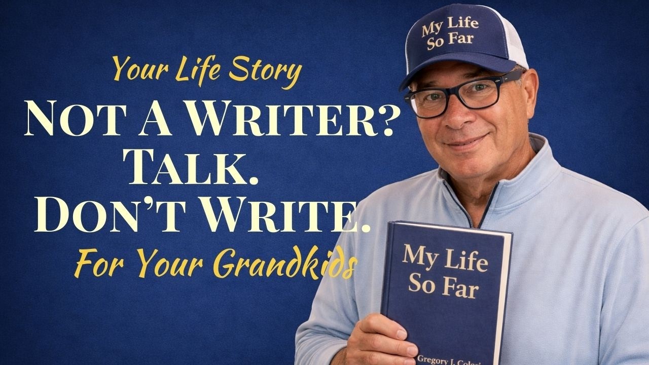 How Anyone 60+ Can Write Your Life Story (Even If You Dislike Writing)