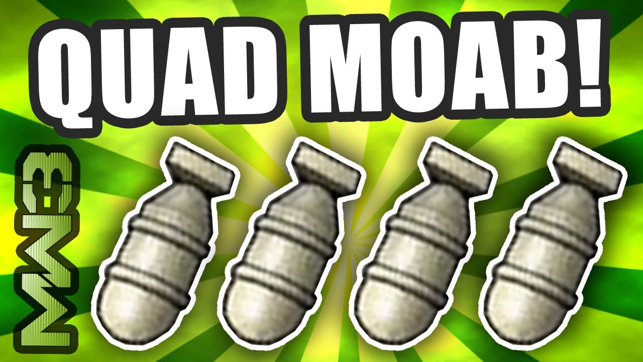 MW3 - QUAD MOAB Gameplay! World's First! - A.A.A Ep.4 w/ Raimpstage! (Modern Warfare 3)