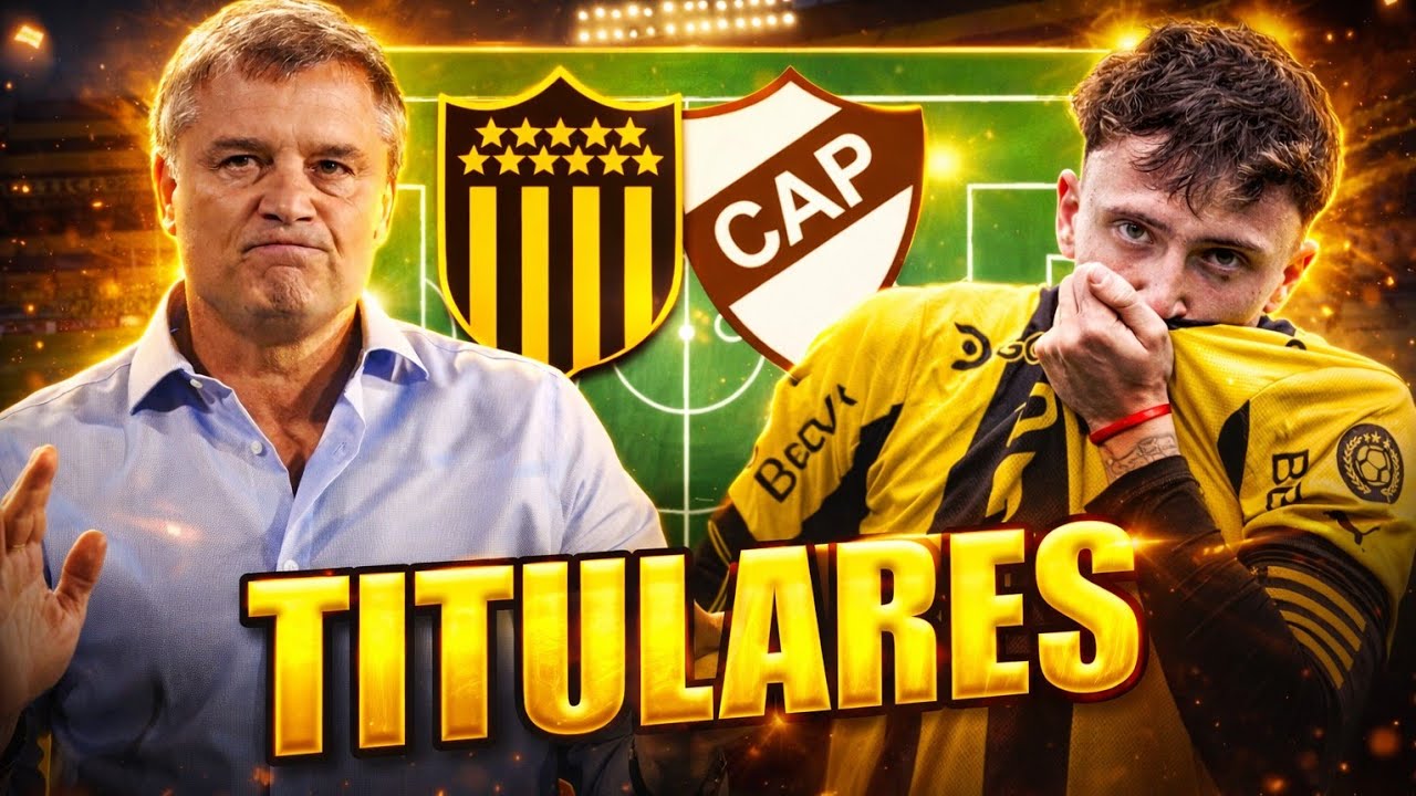 Asi Jugara Pe&ntilde;arol contra Platense