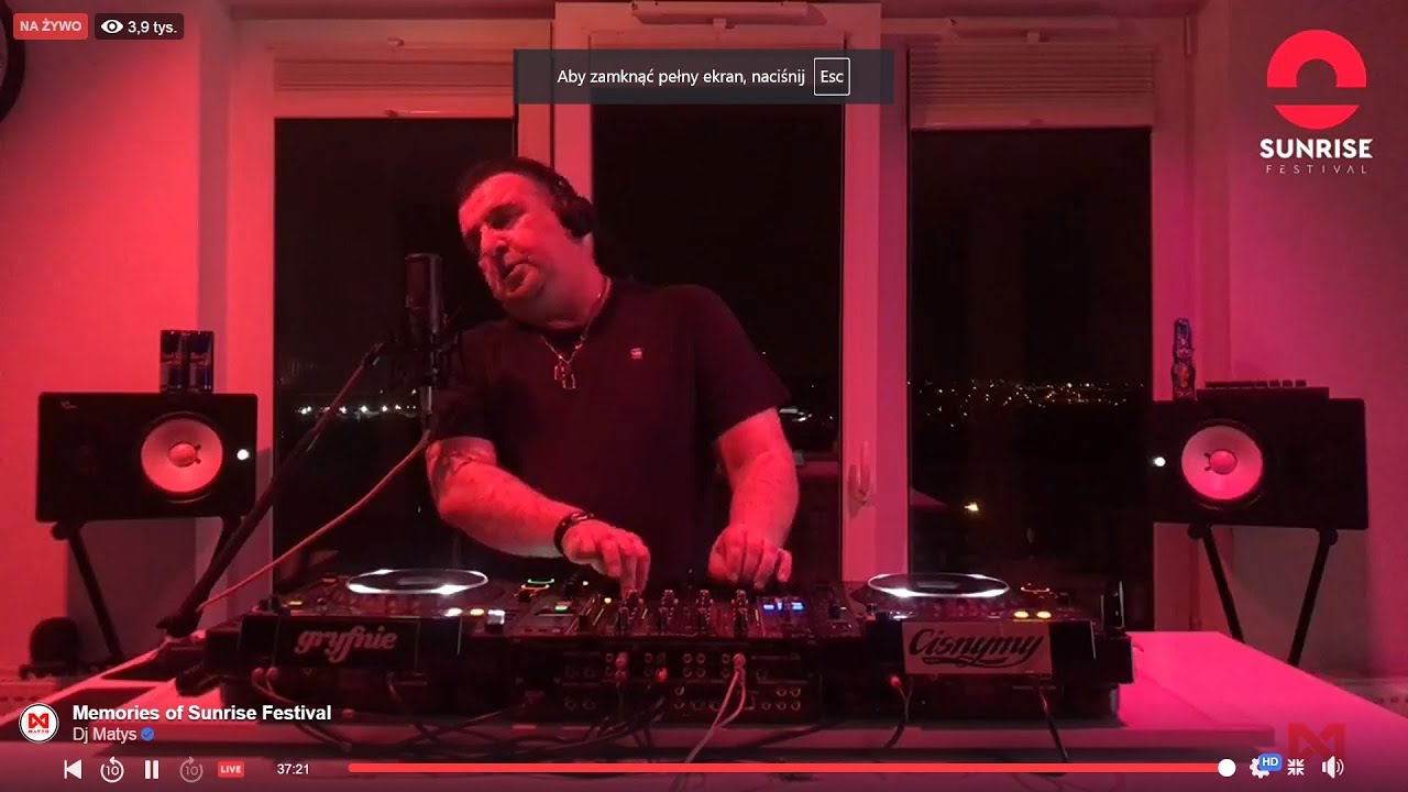 Memories Of Sunrise Festival Dj Matys Live 13.04.2020