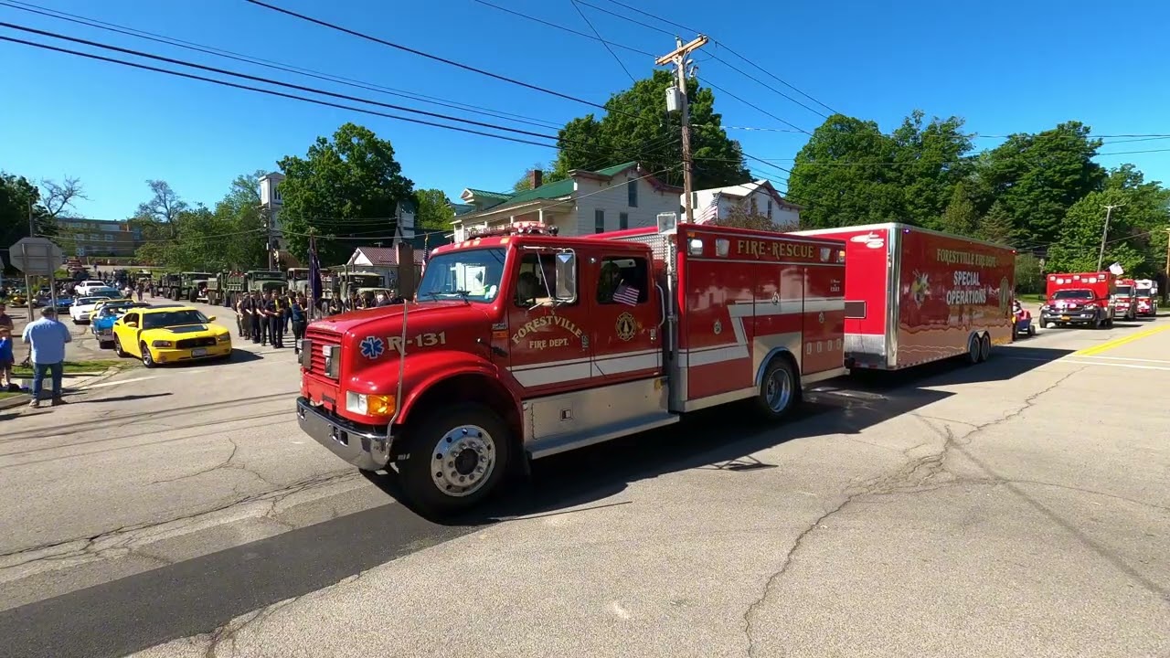2025 Forestville NY Memorial Day Parade 4K 60 FPS