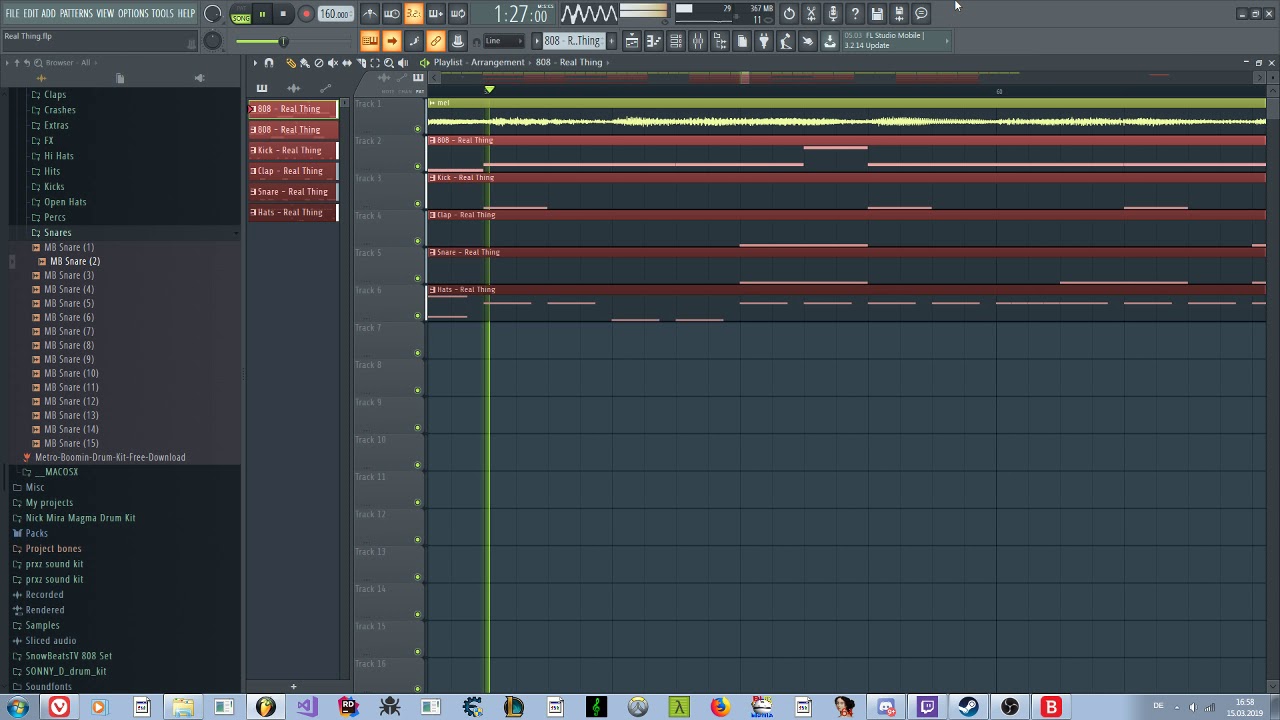 Quadeca - Real Thing (Instrumental / Beat) Remake [FL STUDIO]