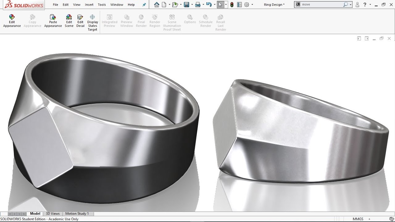 Master SOLIDWORKS in Days | Create Stunning 'Ring Design' Effortlessly | Top 10 Tips for Beginners