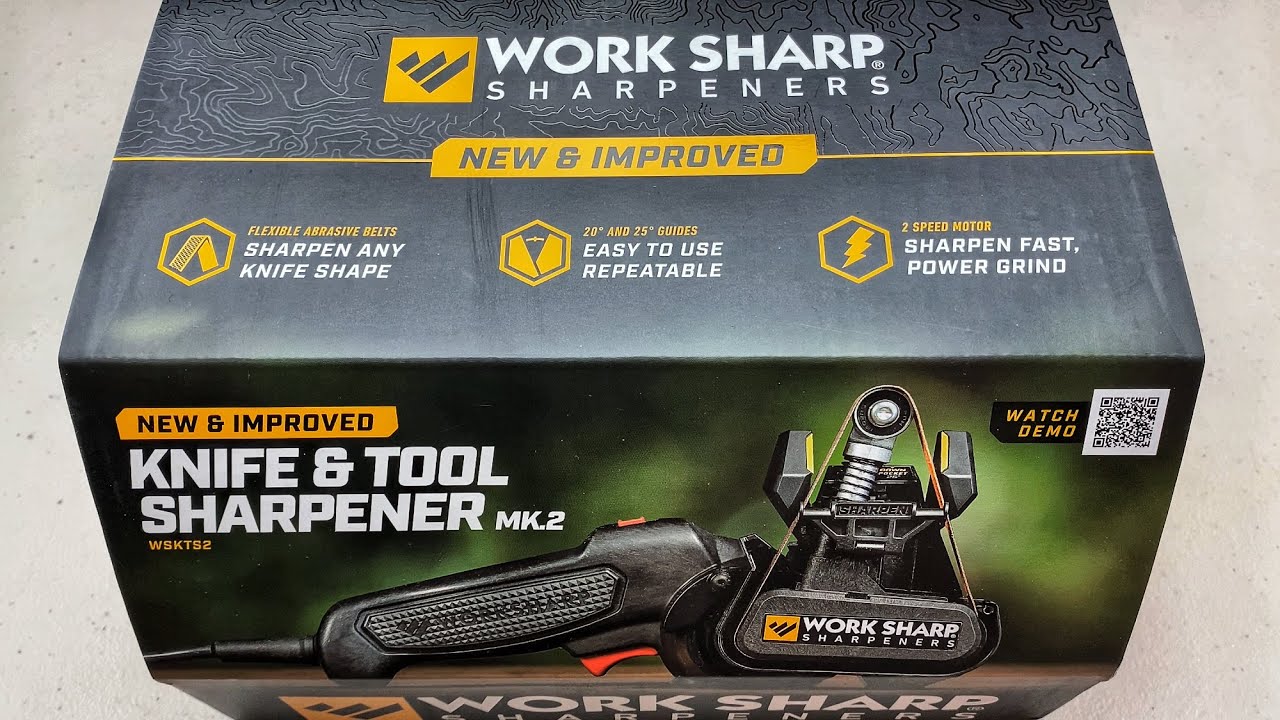 FIRST LOOK: Work Sharp Knife & Tool Sharpener Mk. 2 (Unboxing and Overview)