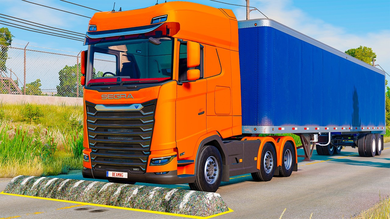 Trucks vs Speed Bumps