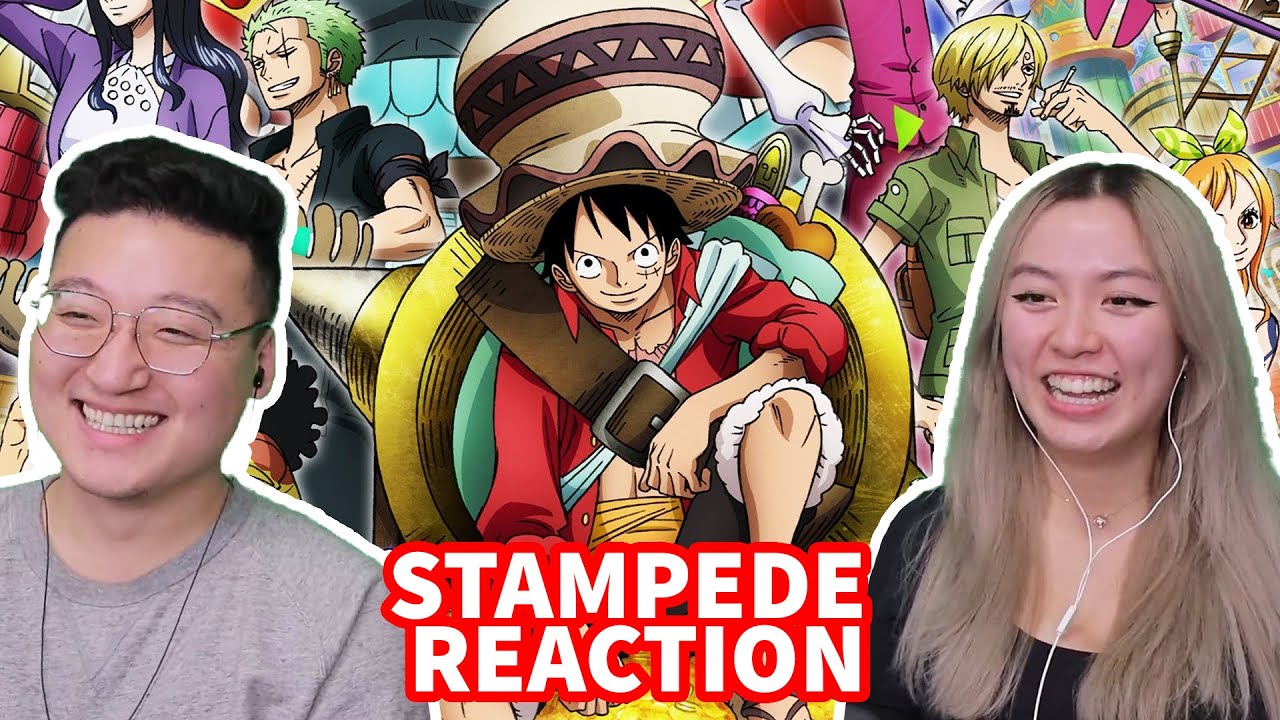 IS THIS THE BEST ONE PIECE MOVIE ?! | One Piece Stampede Movie Couples Reaction & Discussion