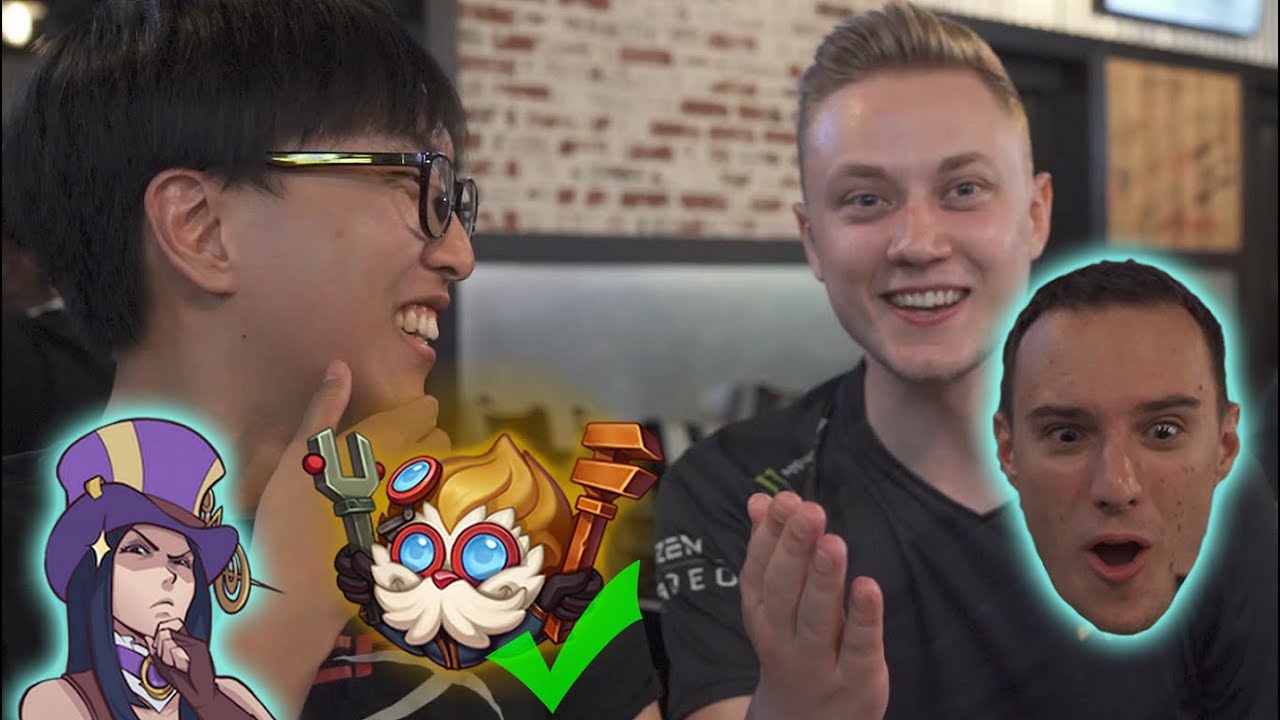Doublelift, Rekkles, Perkz eat crab, talk life and death of MARKSMEN (League of Legends)