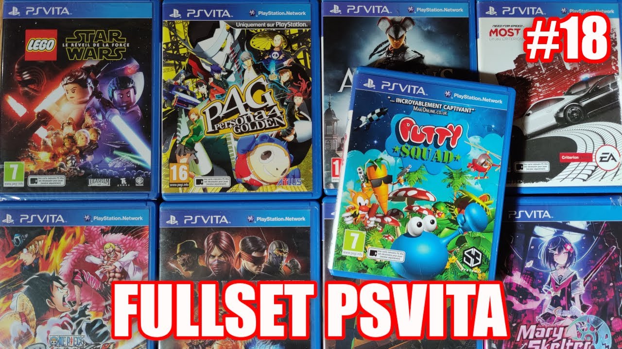 Fullset PS VITA  #18 Du Visual Novel ! (Lettre P suite et fin)