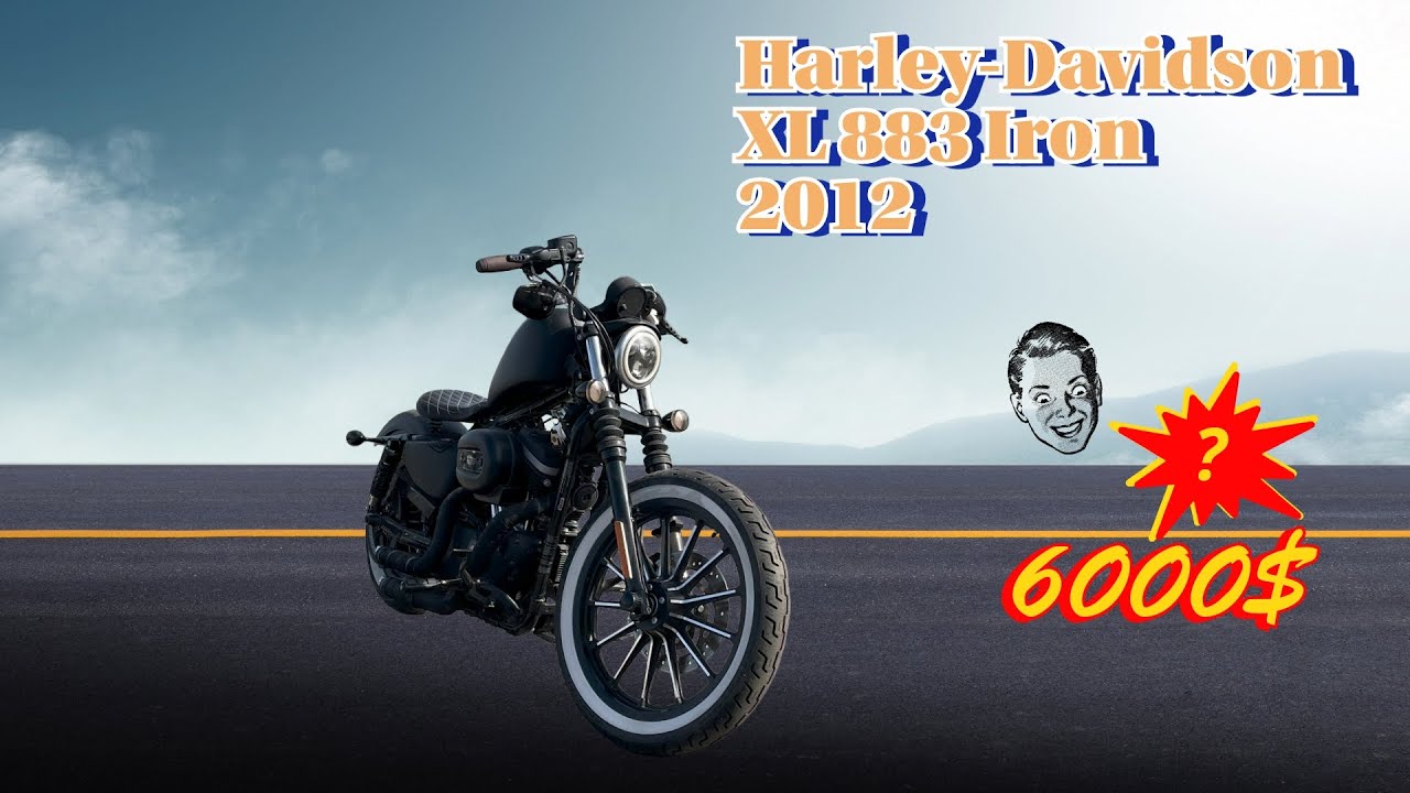 Мотопідбір. Harley-Davidson XL883 Iron 2012 р. Після огляду та діагностики ціна знизилась на 1700$