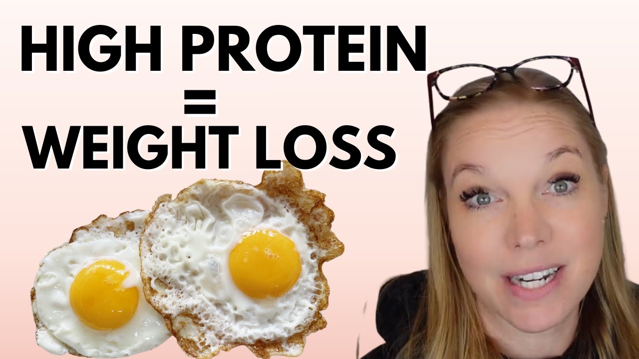 How Protein Really Helps With Weight Loss (HIGH PROTEIN TIPS)
