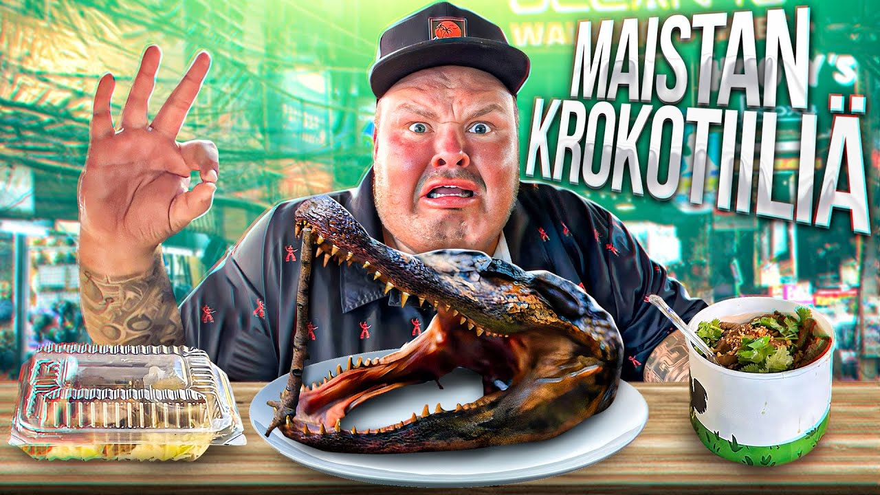 KROKOTIILIÄ JA KANANVARPAITA