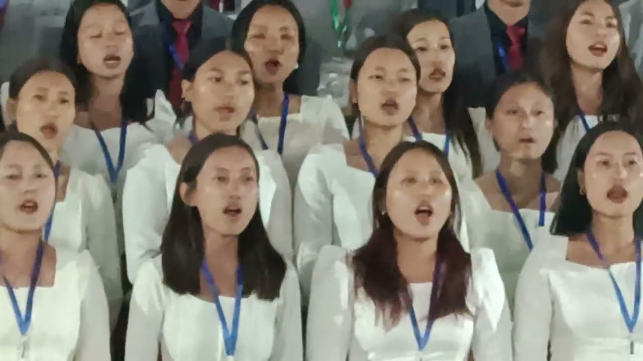 ZBCA choir at Teguaram Golden Jubilee 16-18- 2025