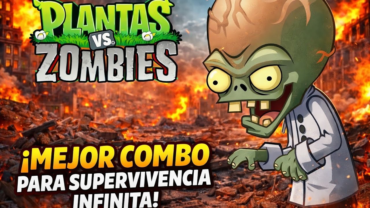 🔥🌱 ¡EL COMBO MÁS ROTO DE PVZ! 🧠💥 | 🔥 SUPERVIVENCIA INFINITA 😱🚀 ¿HASTA DÓNDE AGUANTA ESTE PODER? 👀💣