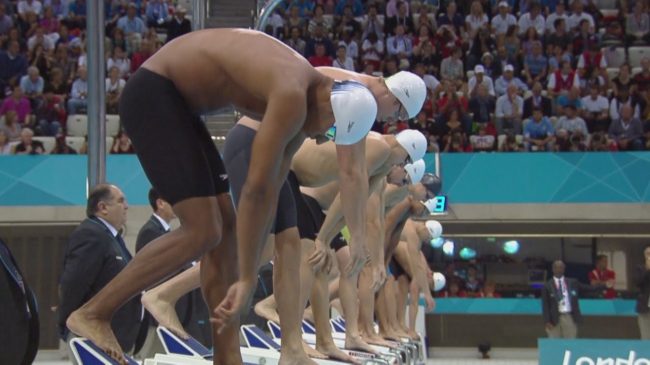 James Magnussen (AUS) Wins 100m Freestyle Semi-Final - London 2012 Olympics