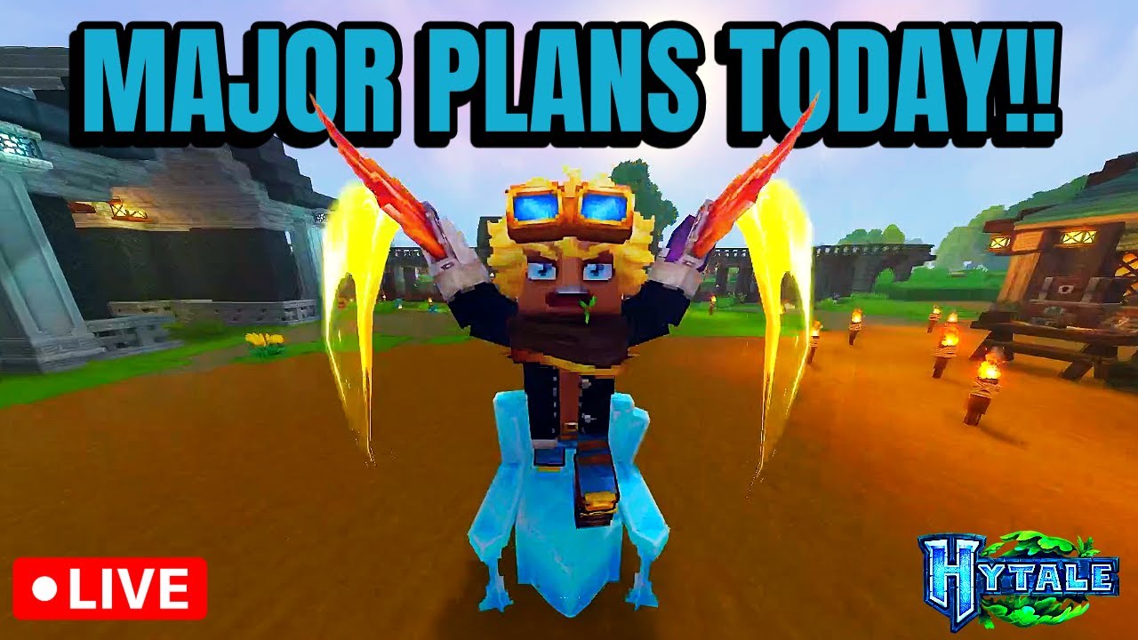 This Base is Coming to Life But... There's So Much More to do!! | Hytale Hop in & Chat :))