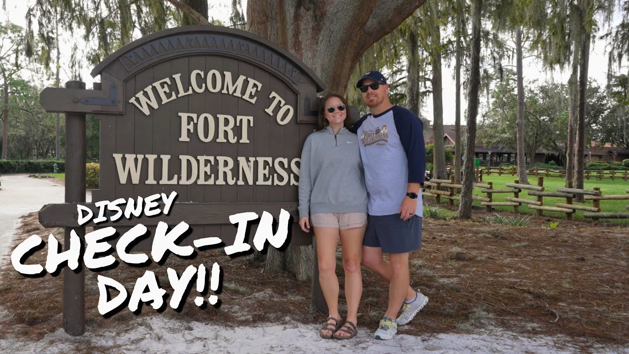 Day 1 | Checking Into Disney's Fort Wilderness Campground! | Golf Cart Pickup & Campsite Setup