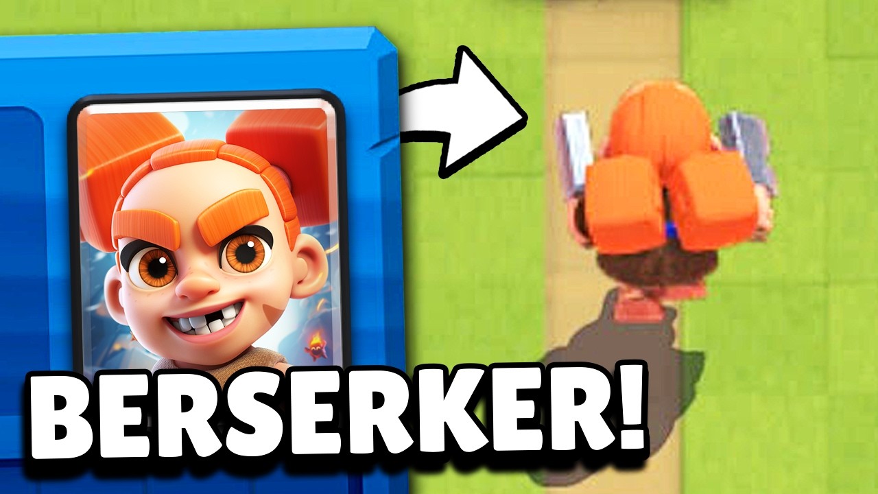 ATTENZIONE... PROVO la NUOVA CARTA BERSERKER! 🔪 Clash Royale ITA