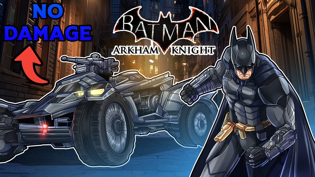 How I Beat Batman: Arkham Knight WITHOUT Taking DAMAGE