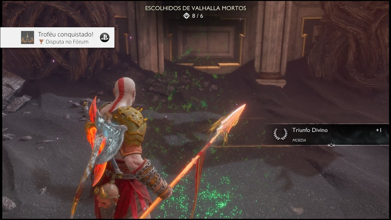 Troféu Disputa No Fórum Explicado God of War Ragnarok Valhalla