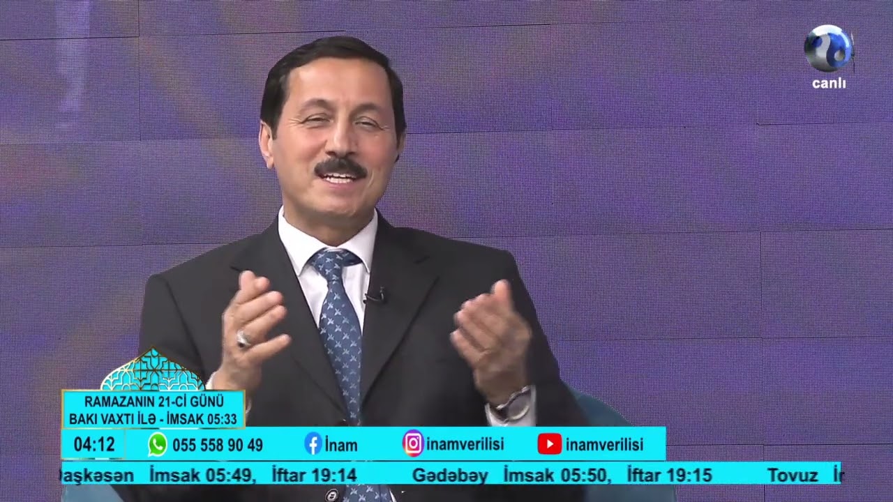 İnam İmsak 11.03.2026