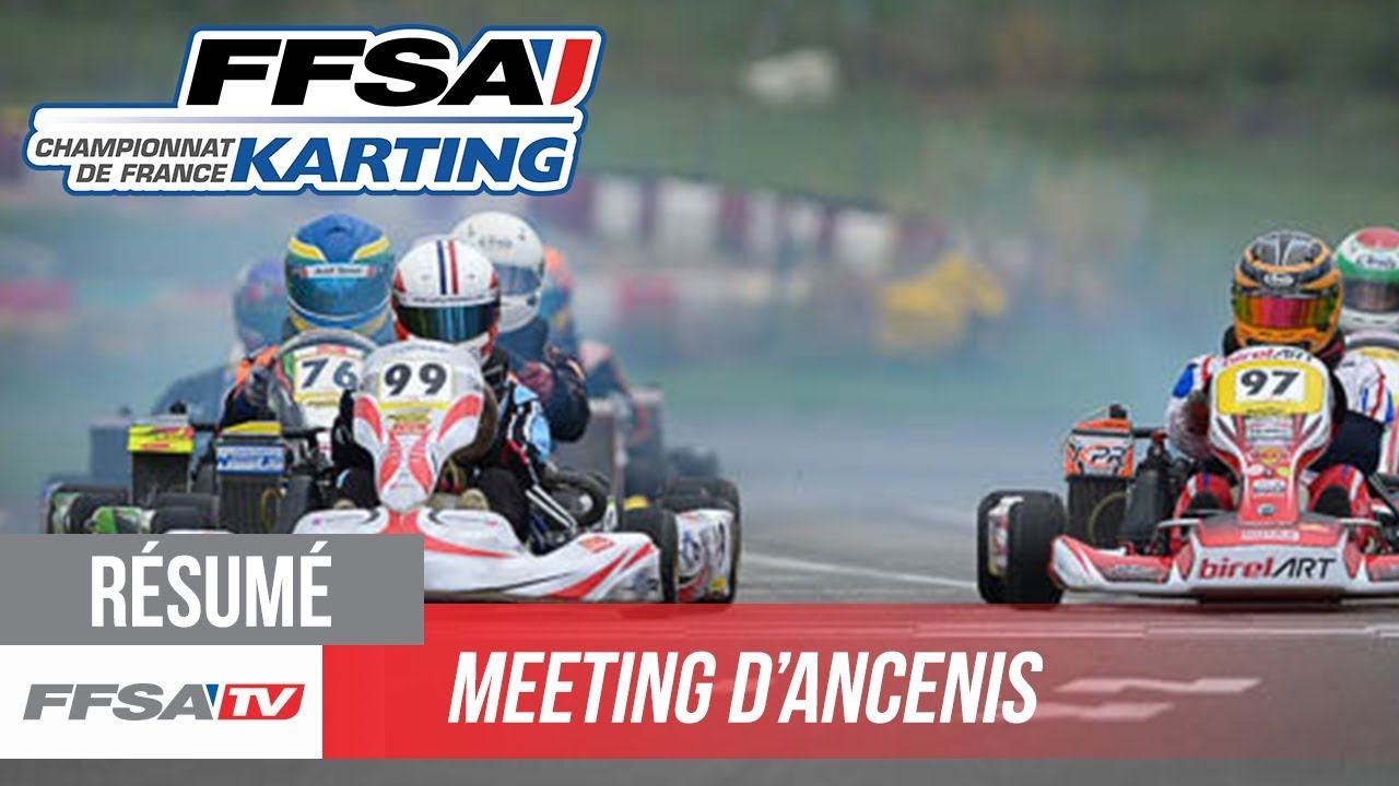 Meeting FFSA Karting - Les moments forts d'Ancenis