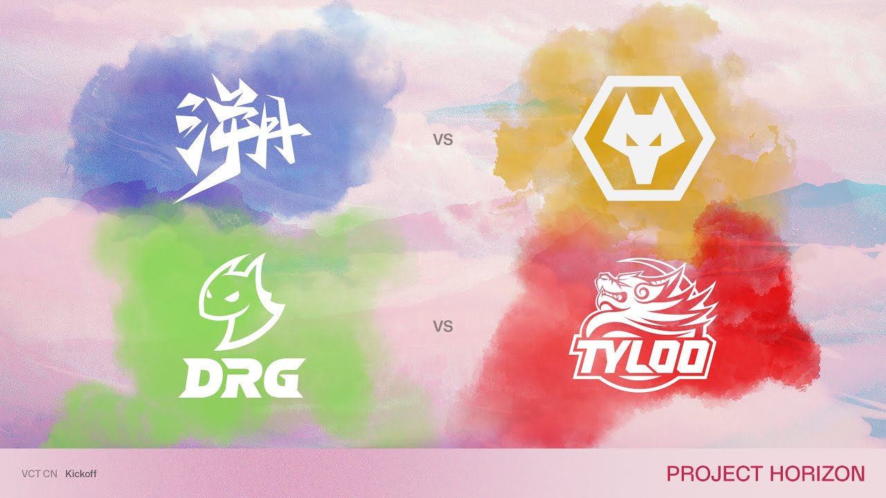 TE vs WOL | DRG vs TYL | VCT CN Kickoff Day 10 | Project Horizon | Community English Costream