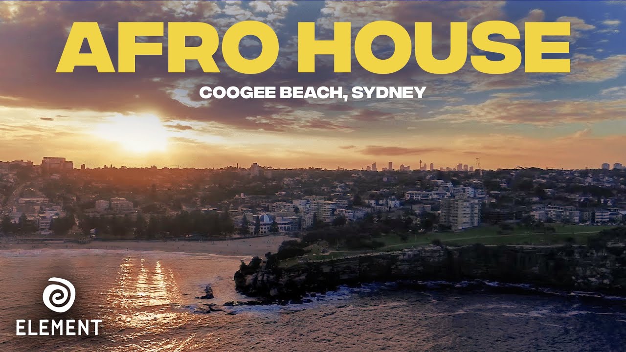 Sunset Afro House at Coogee Beach | 4K Ethereal DJ Set on the Ocean