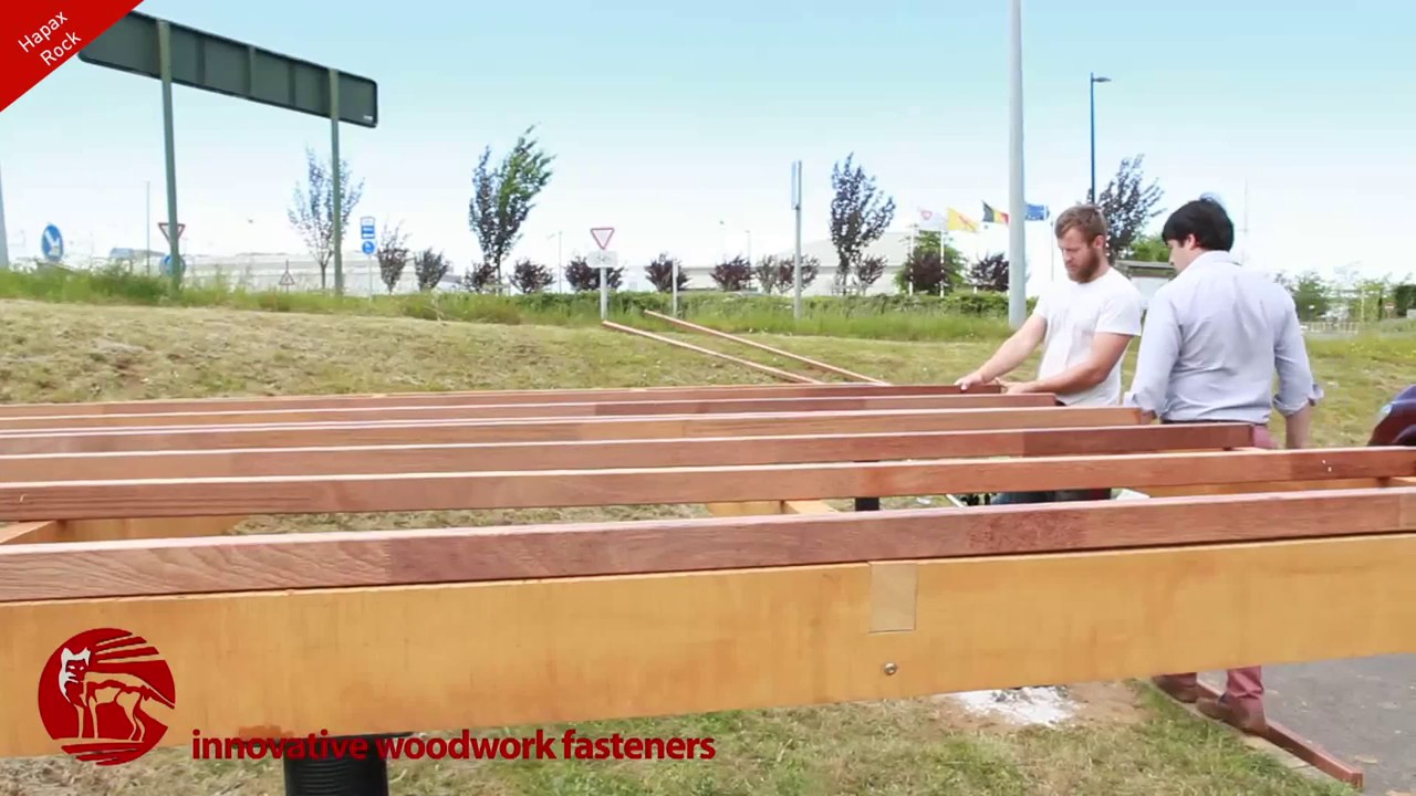 HAPAX - How to build a wooden deck with Hapax products