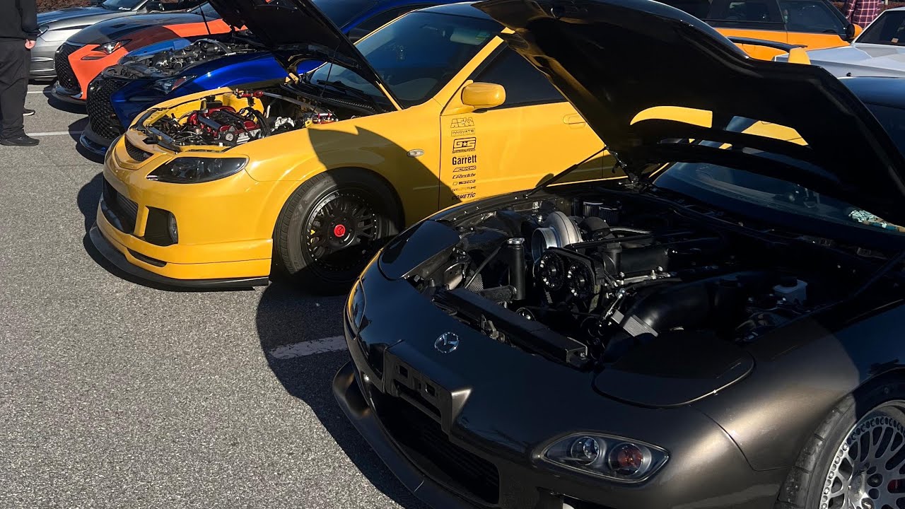 Took Built BP Swapped Mazda Speed Protege to Cars&Coffee (Everyone Approved @ Orlando Cars&Coffee)
