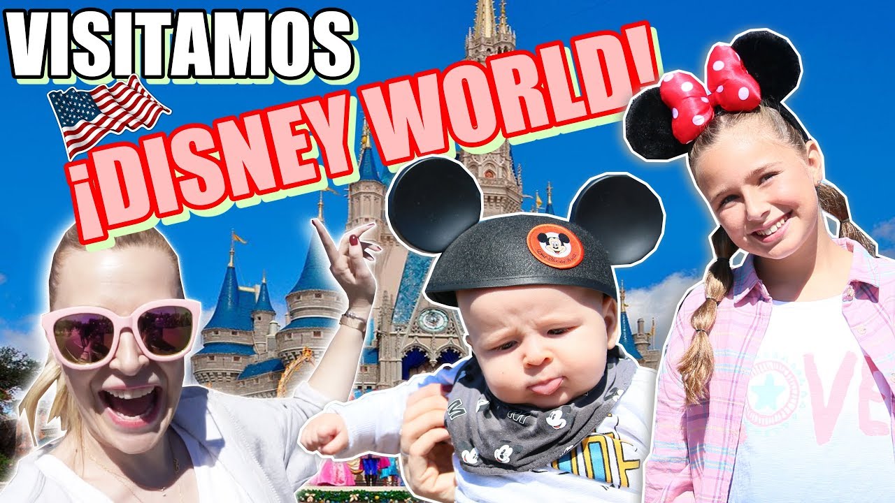 🇺🇸 ¡VISITAMOS DISNEY WORLD! 🎢  | VLOGS DIARIOS | Familia Carameluchi