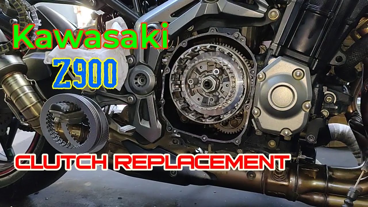 HOW TO REPLACE YOUR  KAWASAKI Z900 CLUTCH