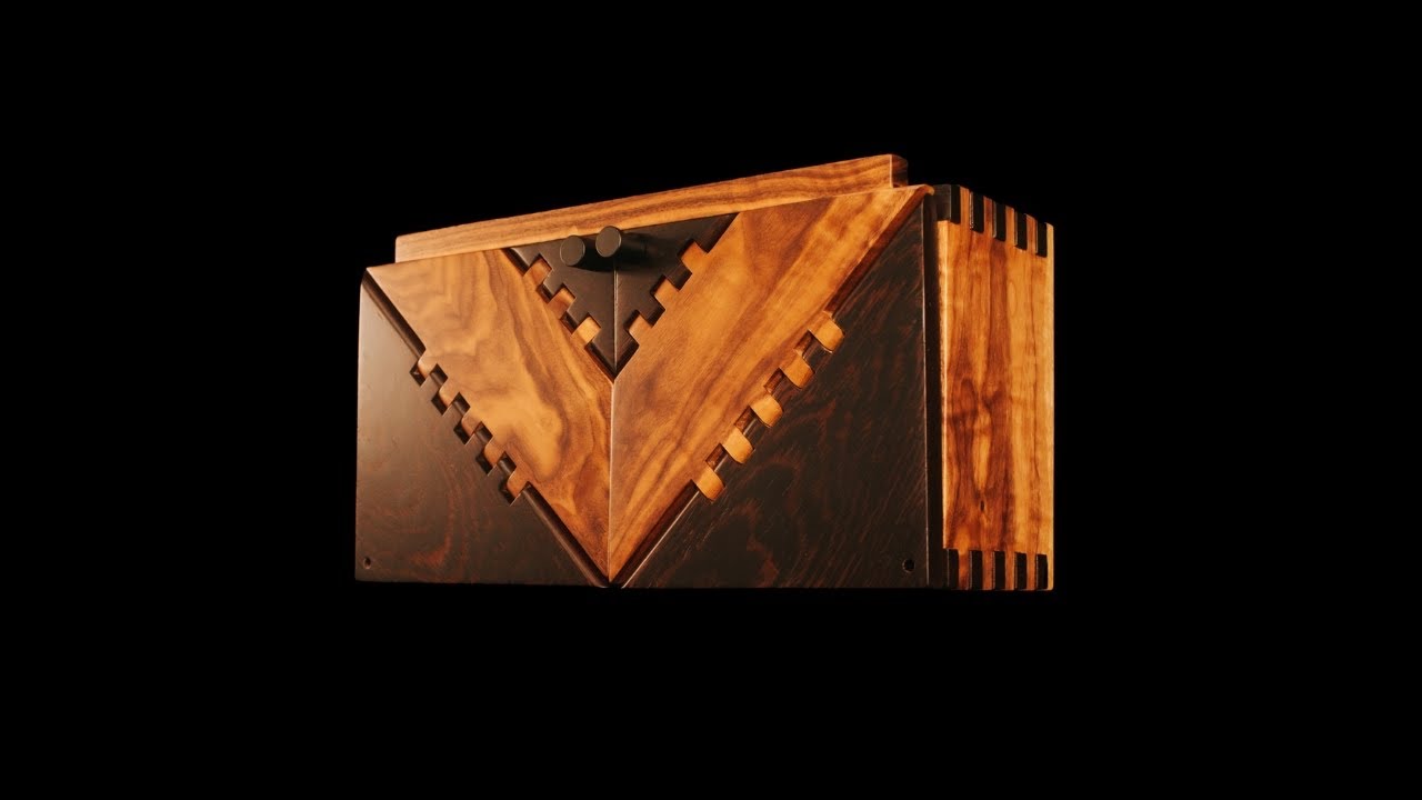 Kinetic Watch Case (woodworking with commentary)