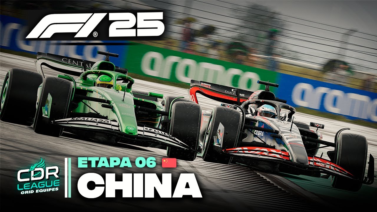 F1 25 - VOLTANDO A VENCER PELA BRL! - CDR Equipes China #6