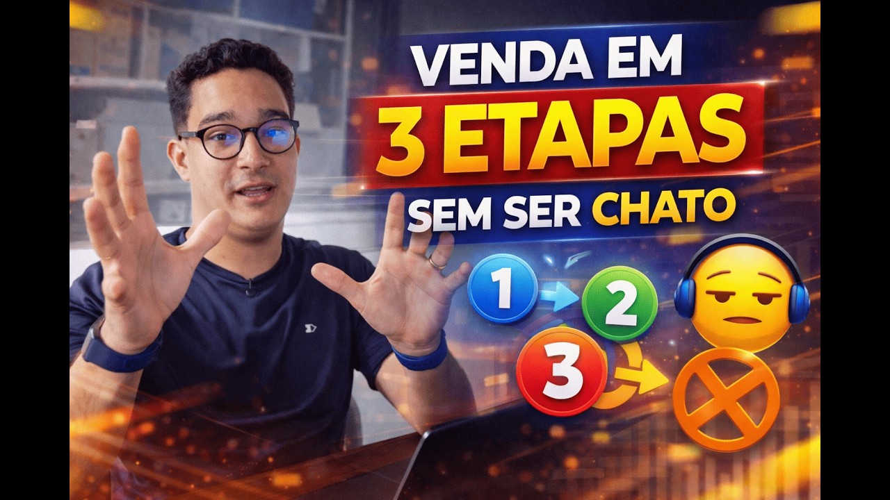 Venda em 3 Etapas sem ser Chato