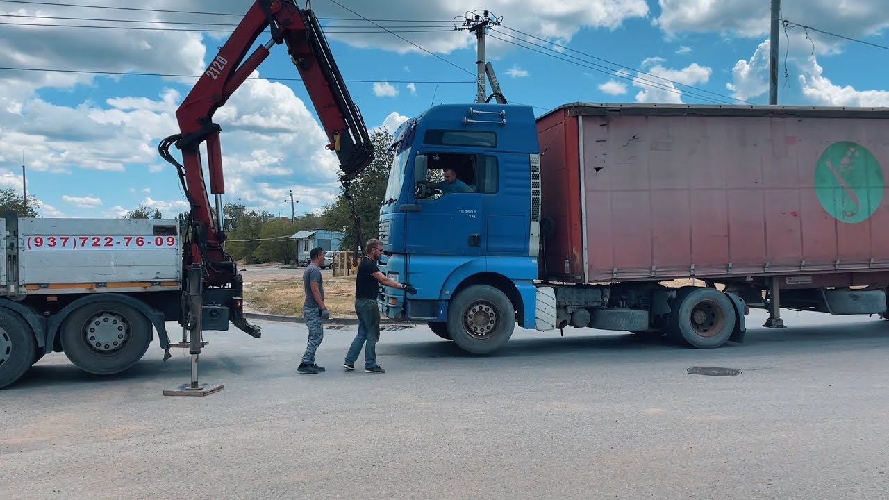 Руль заклинило на повороте! Как мы купили MAN TGA и пригнали его с поломкой