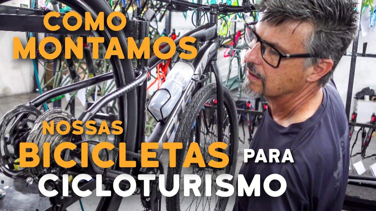 OS MELHORES EQUIPAMENTOS para MONTAR uma BICICLETA para VIAGEM