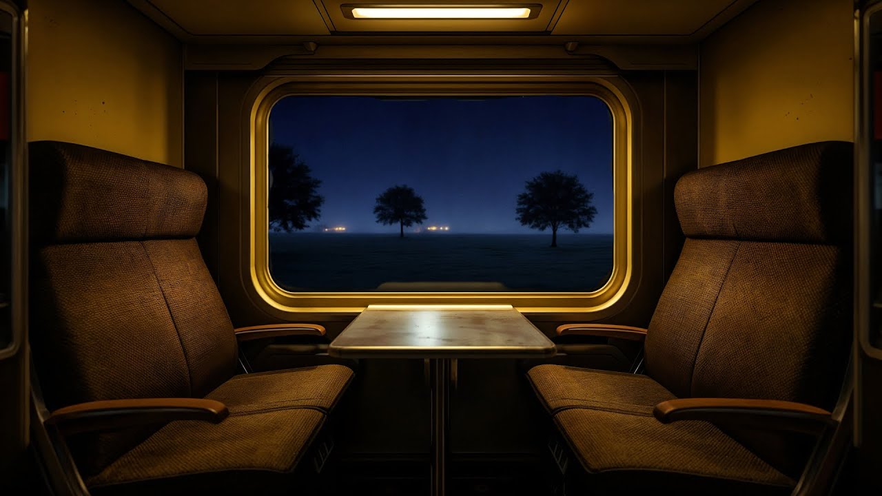 Late-Night Train Ride — Dreamy Ambient Music | Dreamy Escape #7
