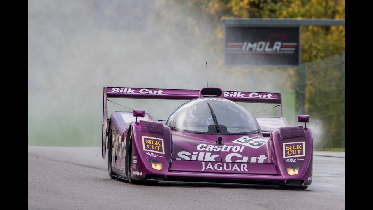 Imola 2018 - Iconic Racing - Jaguar XJR-14 - Impressive lap on the wet - Gerard Lopez