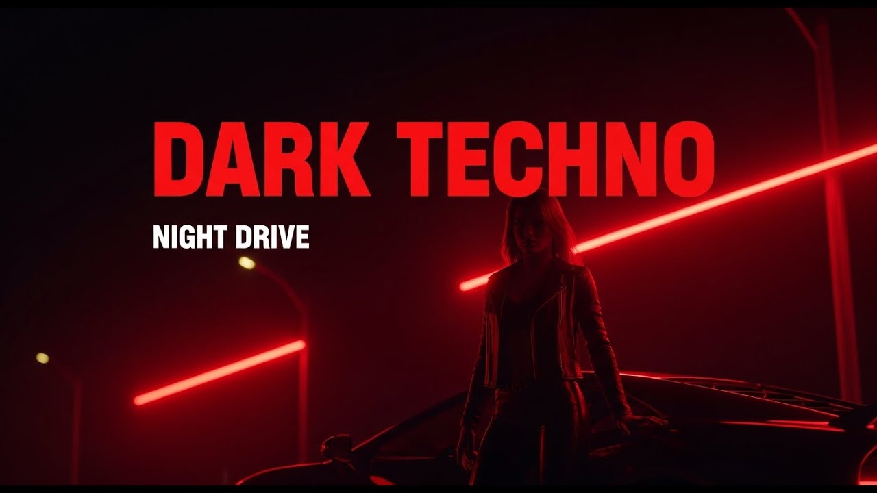Dark Melodic Techno Night Drive 🌌 Hypnotic Afterhours Session