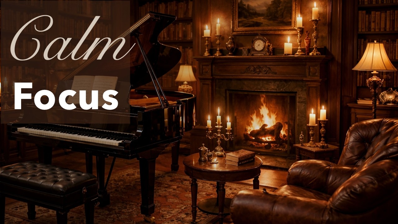 Calm Piano Music for Focus and Relaxation