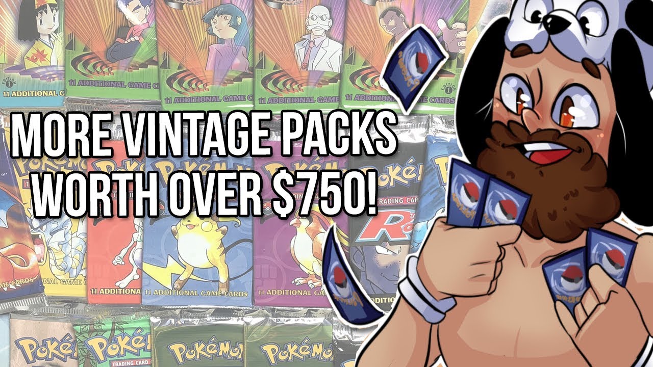 VINTAGE RETURNS! Opening $750 Worth of Classic Pokemon Packs!