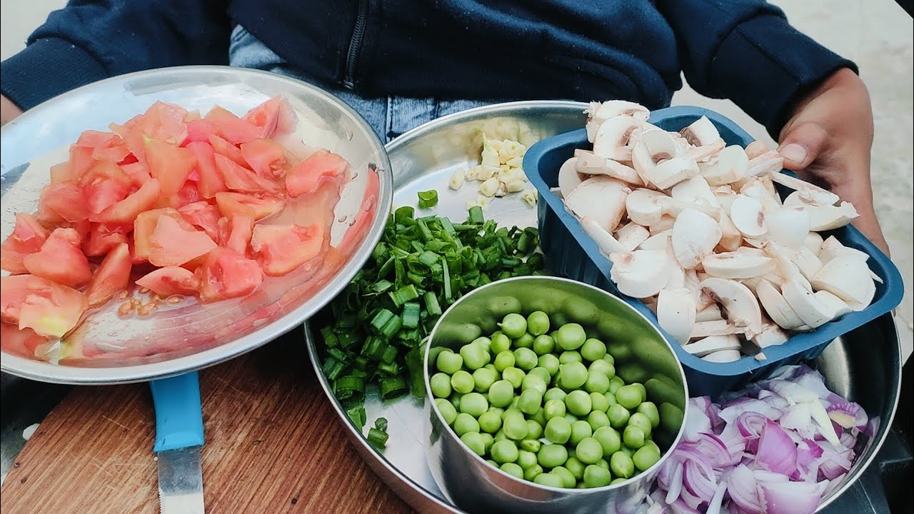 मटर मशरूम की सबसे स्वादिष्ट रेसिपी #cooking 