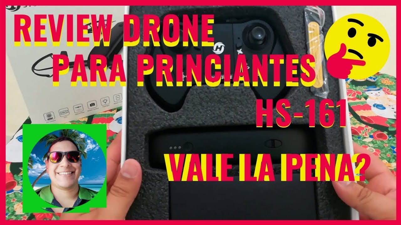 UNBOXING  Review Holy stone HS161| Drone para Principiantes | Foldable  Stable FLY Aprender a Volar🚀